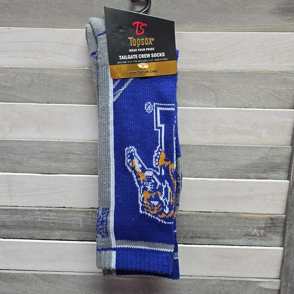 NCAA Memphis Tigers Tailgate Crew Socks 10-13